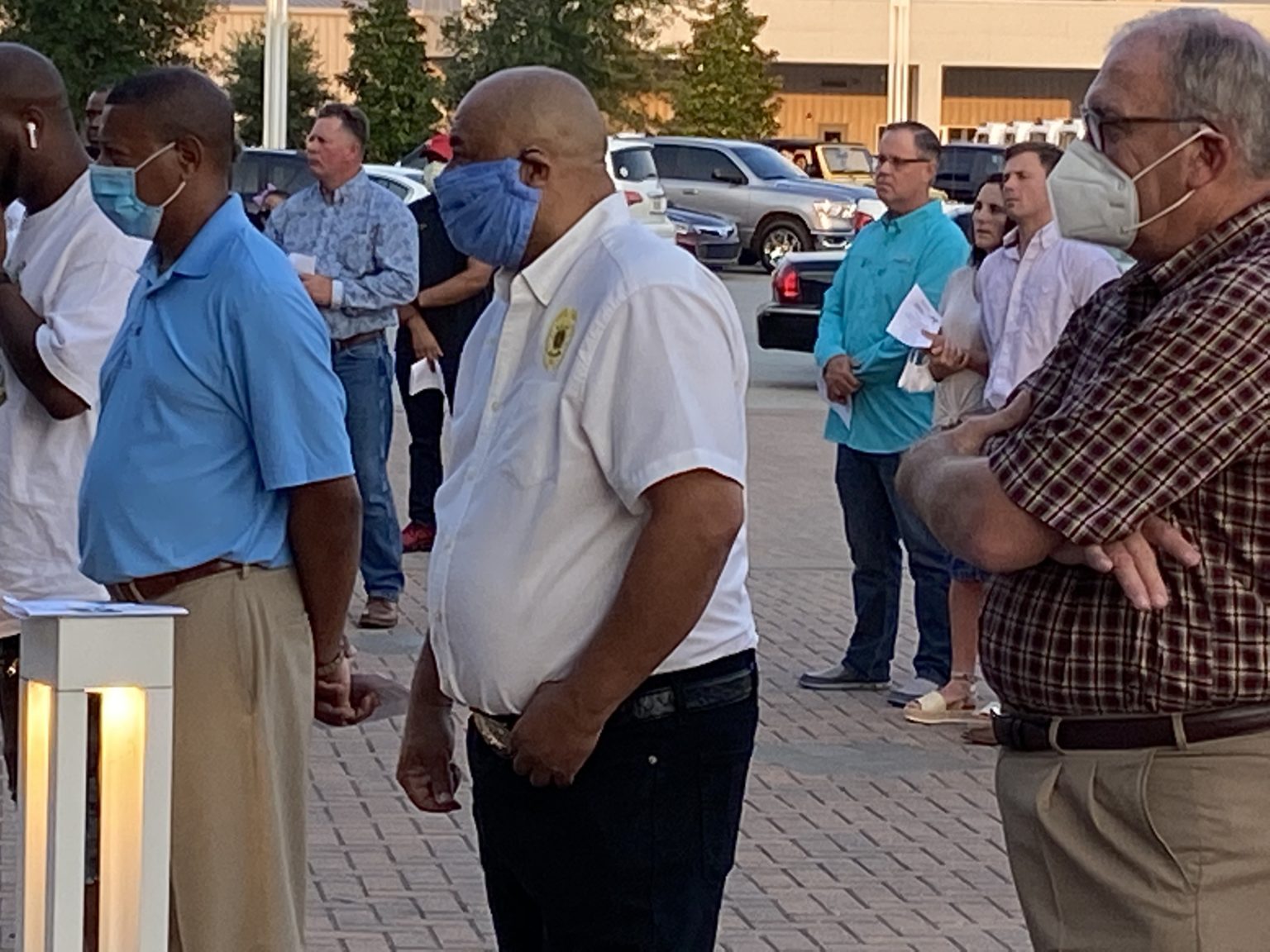 Bienville Candlelight Prayer Vigil Walter May for Judge